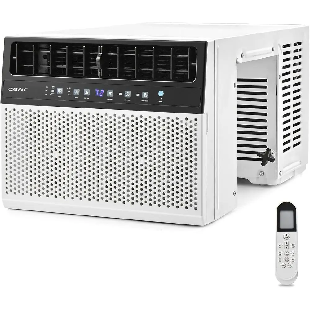 

Оконный кондиционер мощностью 10000 BTU, устанавливаемый над подоконником, режимы охлаждения/осушения/автоматический/режим сна, энергосберегающий, ультратихий.
