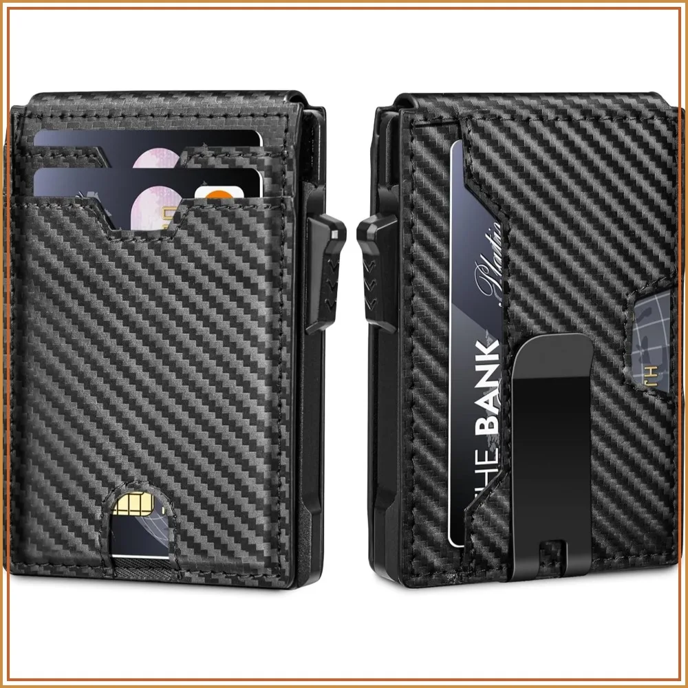 Sleek Minimalist RFID Blocking Wallet for Men