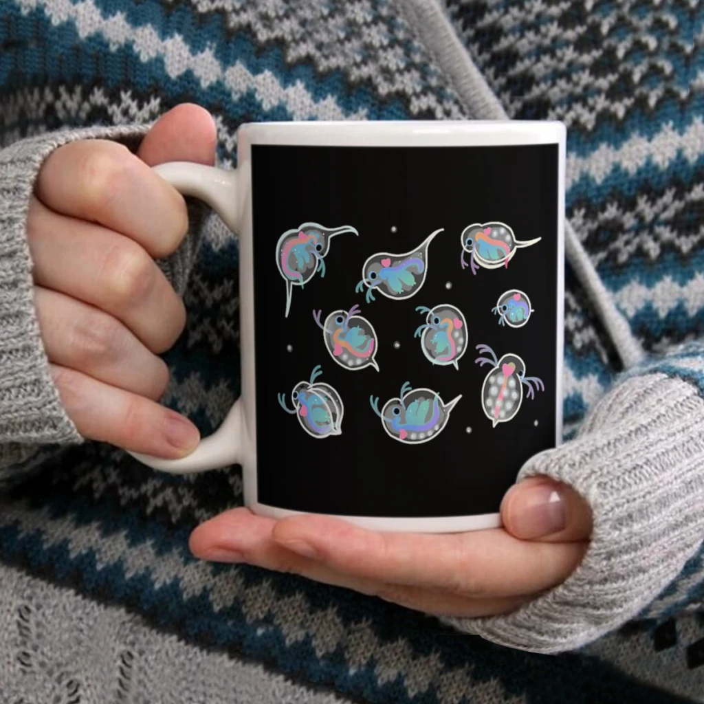 

DaphniaCoffee Mug Tea Cup 11oz Coffee Cup Funny Birthday Ceramic Mug Personalized Cup