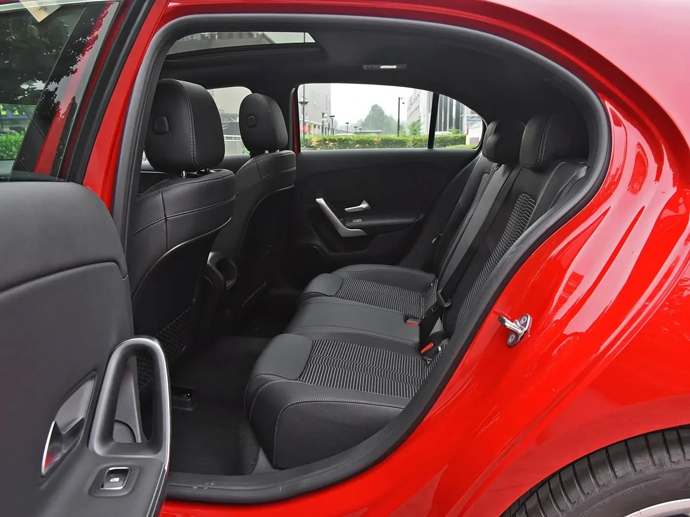Spezieller Autositzbezug für Mercedes Benz A-Klasse 2019 2020 2021 2022 2023 PU-Leder Sitzkissen-Schutz Autositzbezüge – Detail 4