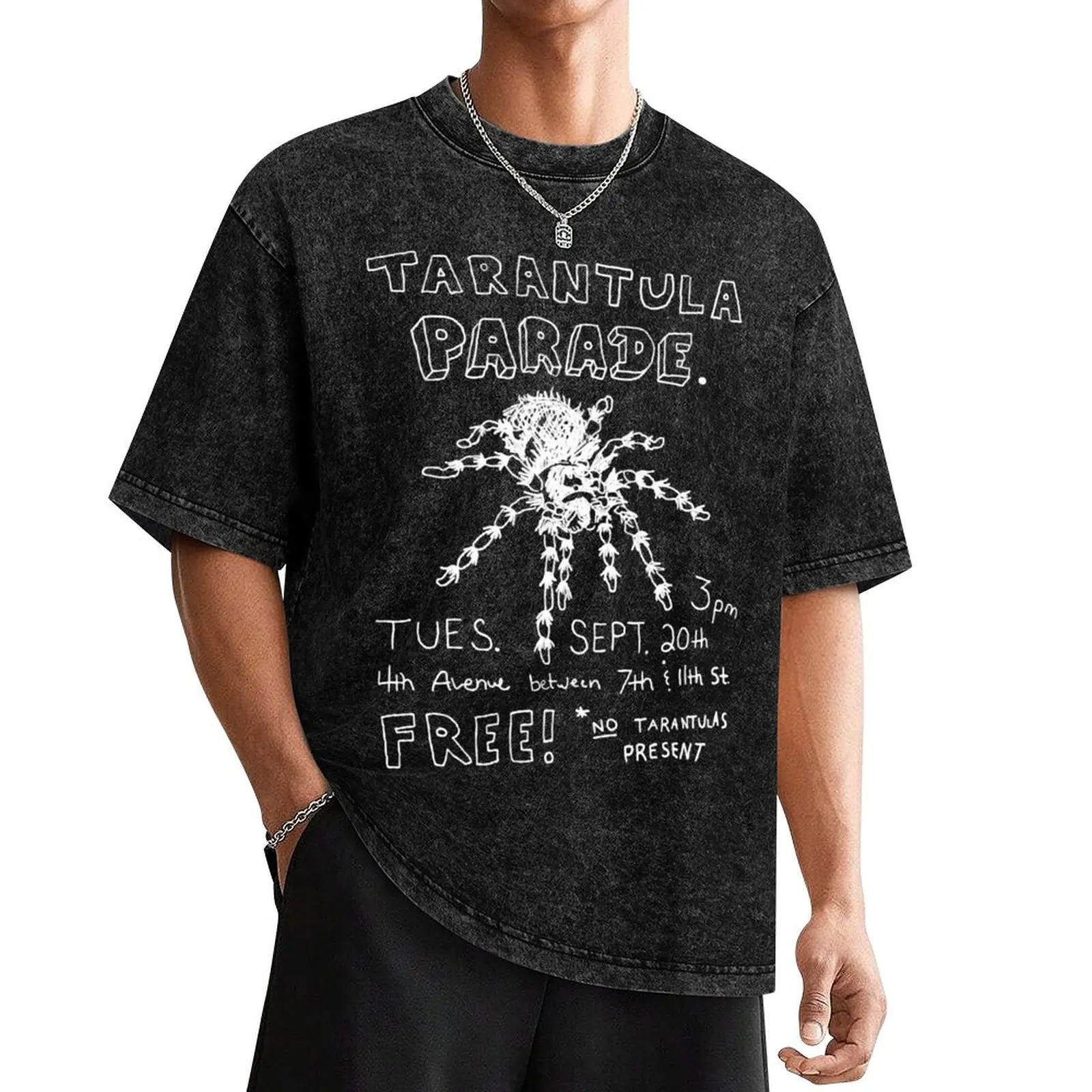 

Tarantula Parade T-Shirt anime clothes vintage graphic tee custom shirt mens graphic t-shirts hip hop