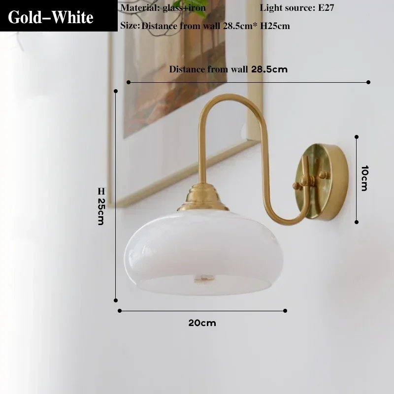 Vintage Living Room Porch Wall Lamp Retro Bedside Wall Light Hotel Corridor Shop Wall Lamps for Home Decoration Mood Light