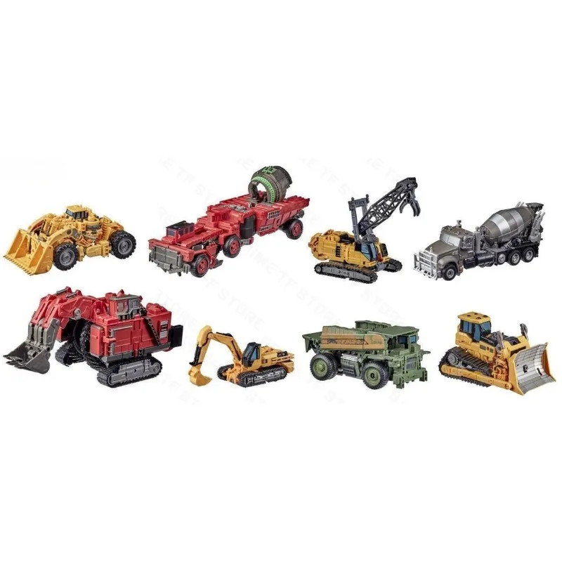 

Original Hasbro Transformation SS Studio Series SS69 SS-69 Devastator Combo Set 8 PCS Anime Figure Model Hobby Collection