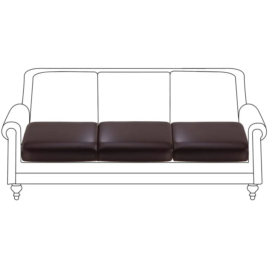 

Чехол для подушки дивана из искусственной кожи, водонепроницаемые эластичные чехлы для дивана, чехол для сиденья кресла в автодоме, индивидуальный чехол для подушки двухместного дивана