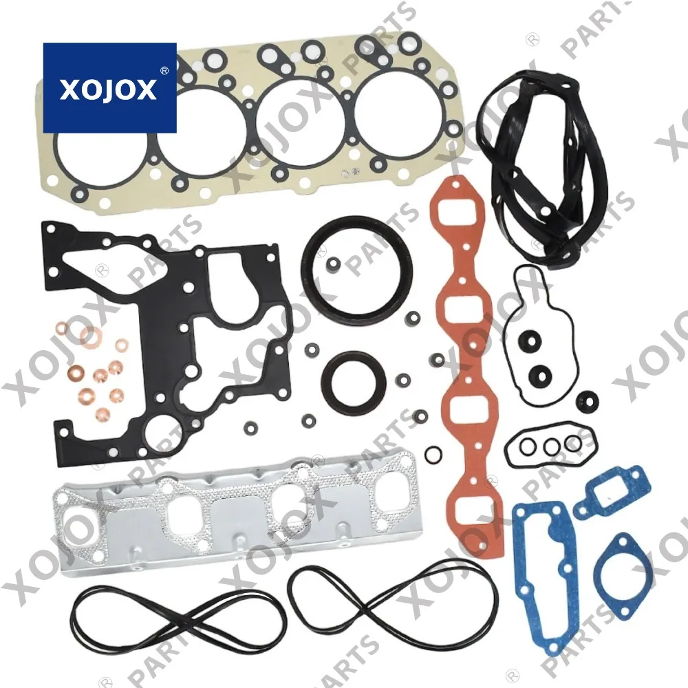 

Комплект прокладок головки XOJOX 4JB1 4JB1T для двигателя Isuzu 2,8T, грузовика NKR NHR для Bobcat, мини-погрузчики 843 8
