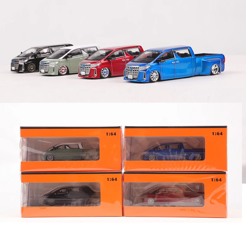 GCD 1:64 NATS Alphard Super Dually Alloy Model Car