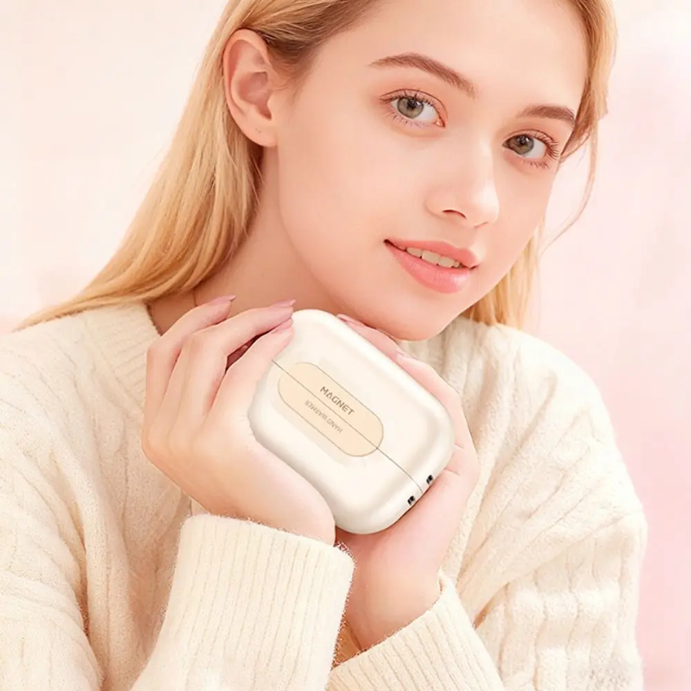 Plastic Magnetic Hand Warmer Fast Heating USB Charging Portable Hand Warmer Safe Heating 3 Speed Adjustable Electric Warmer view 5