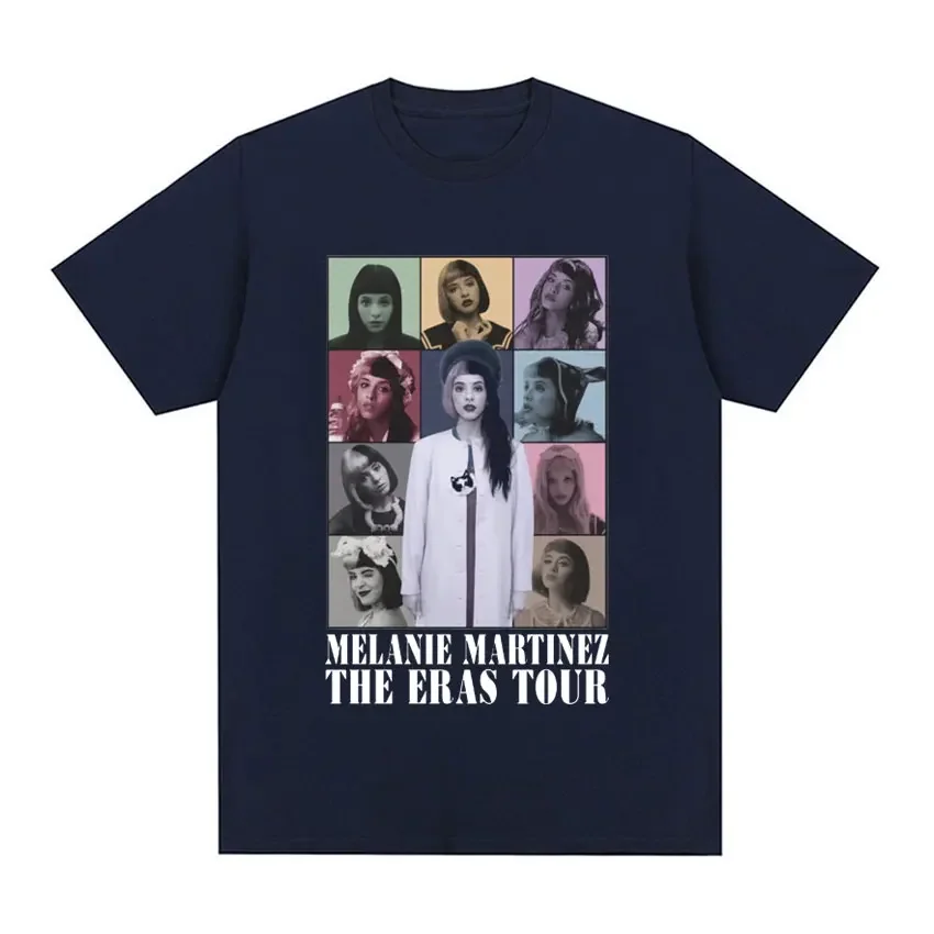 Melanie Martinez The Eras Tour T-shirt Fashion Aesthetic Graphic Short Sleeve Tshirt Men Women Hip Hop Clothes Oversized T Shirt