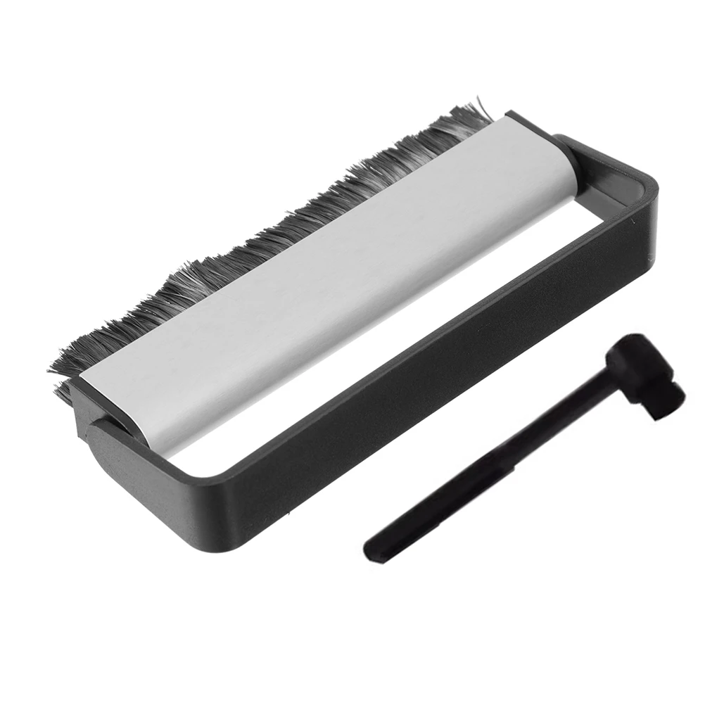 

2 Pcs Record Cleaning Brush Anti-static Dust Remover Record Dust Brush Carbon Fiber Portable Tool Turntable Accessories