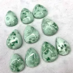 Drop Shape Blue Angelite Stone Pendant Natural Gemstone Jewelry Free Necklace For Women For Men For Gift !