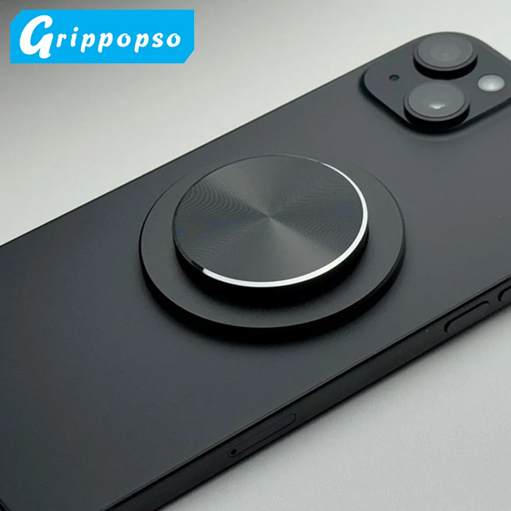 

Grippopso Магнитная складная ручка для сотового телефона для Samsung, держатель, карман для IPhone 52, магнитное безопасное кольцо, расширяющееся пальце, Stan