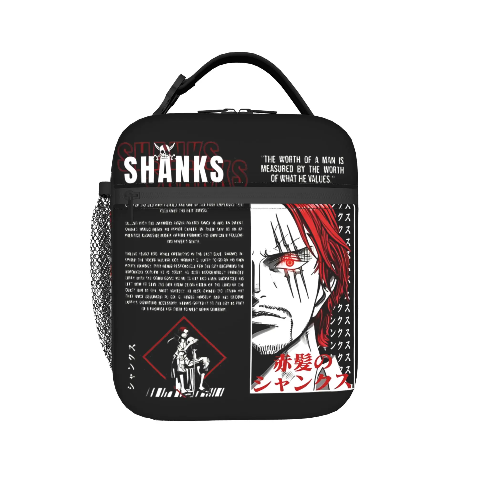 luffys o-one-piece-e zoro Accessories Insulated Lunch Bag For Picnic Food Container Portable Cooler Thermal Lunch Boxes