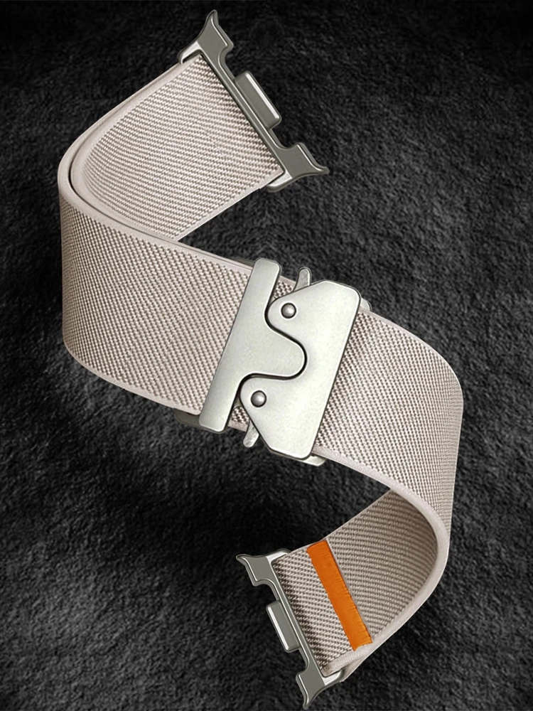 Armband für Samsung Galaxy Watch 8 Classic 47 mm 44 mm 40 mm Nylon Fallschirm-Handgelenk Sport Correa Pulseira Armband Galaxy Watch 8 Band