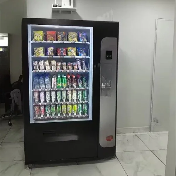 Unmanned store Cold drinks Snacks Vending machine Beverages Beer Candy belt Refrigeration Indoor Outdoor view 4