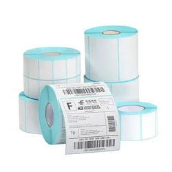 1 Rolls elf-adhesive Thermal Label Paper 30*20mm, Self-adhesive Paper Supermarket Price Blank Label Directly Printed Waterproof