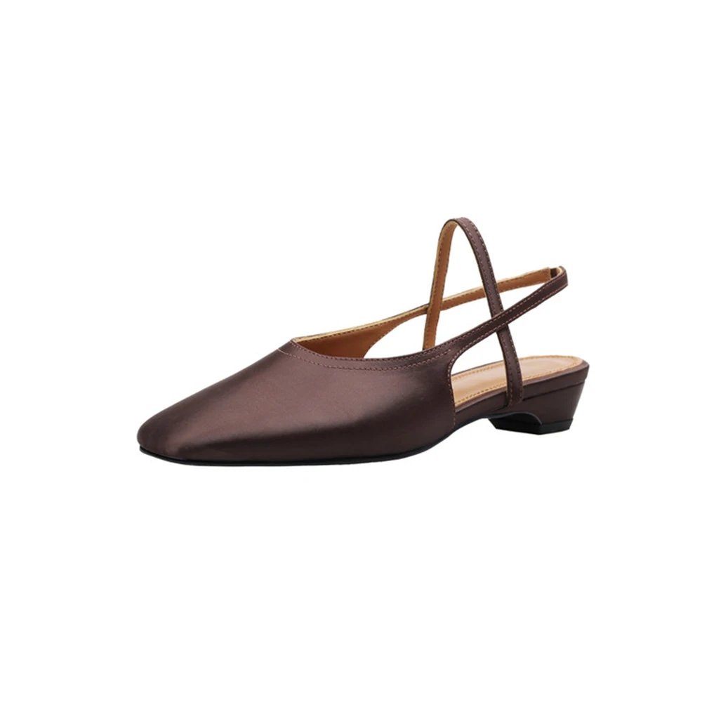 Women Round Toe Spring and Autumn Fashion Low Order Shoes Retro Dress Party Set Comfortable Casual Walking Workwear 82333