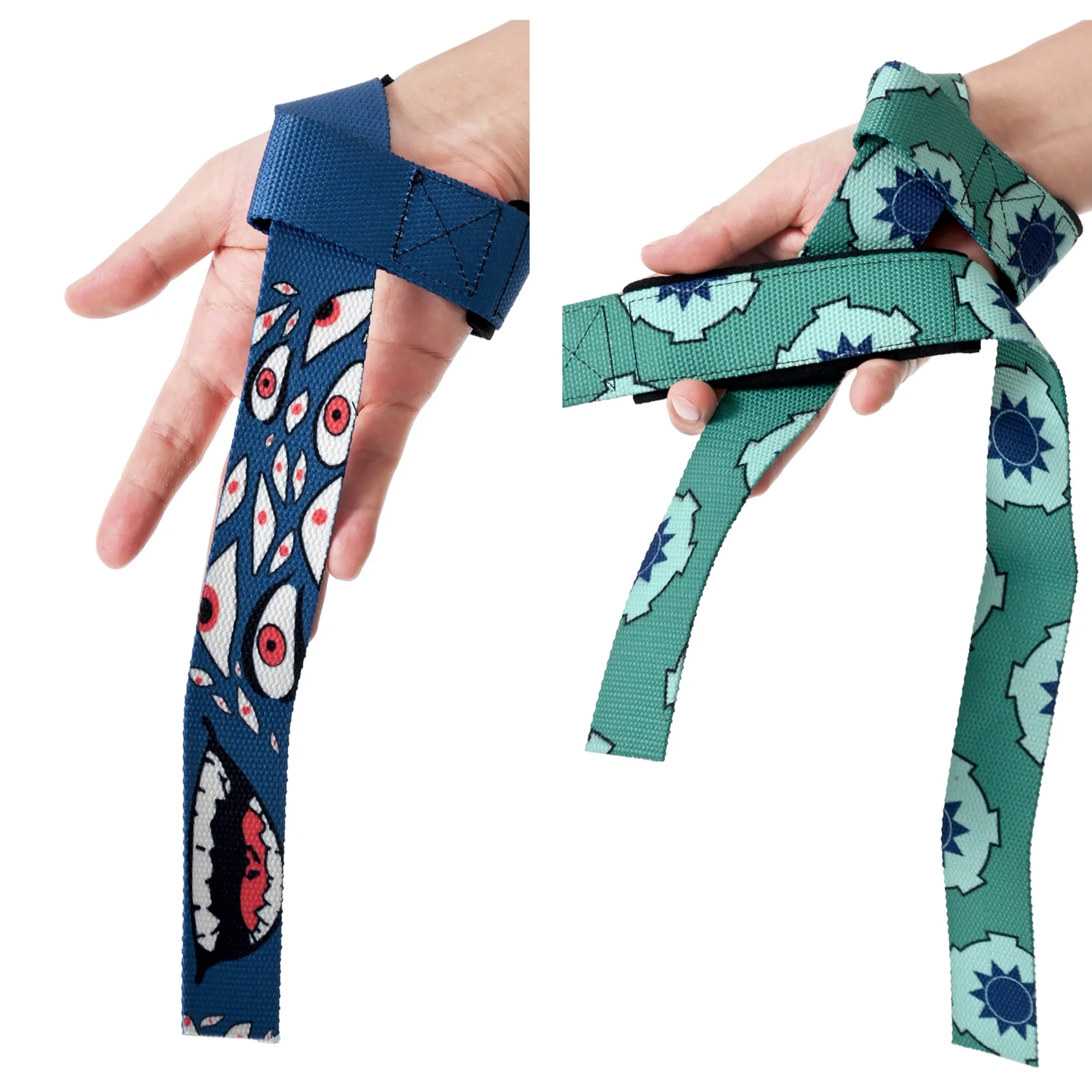 Anime Wrist Wraps For Weight Lifting - Wrist Straps For Weightlifting Support With Gym Gloves, Lifting Straps And Wrist Braces