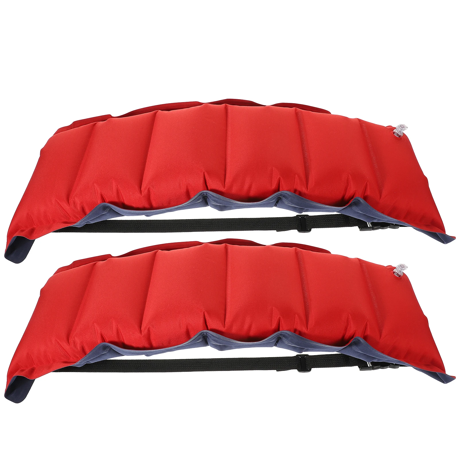 

2pcs Inflatable Belt Swim Buoyancy Waistband Lightweight Floating Aid for Adults Kids Swimming Training Accessories