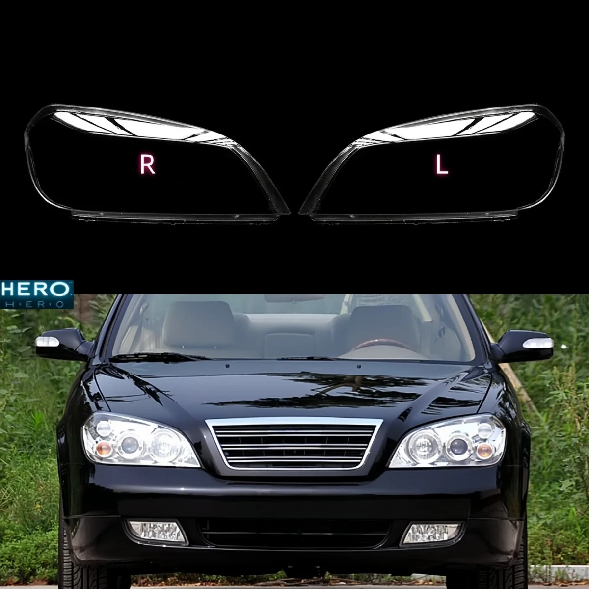 

Чехол для передней фары автомобиля Chery Eastar 2004-2009, чехол для передней фары автомобиля, абажур для передней фары, крышка для передней фары, стеклянная крышка для объектива