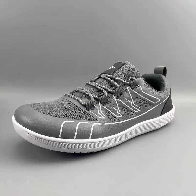 Men's and Women's Outdoor Walking Shoes Wide-Fit Walking and Jogging Shoes Comfortable Barefoot-Style Fitness Training Shoes