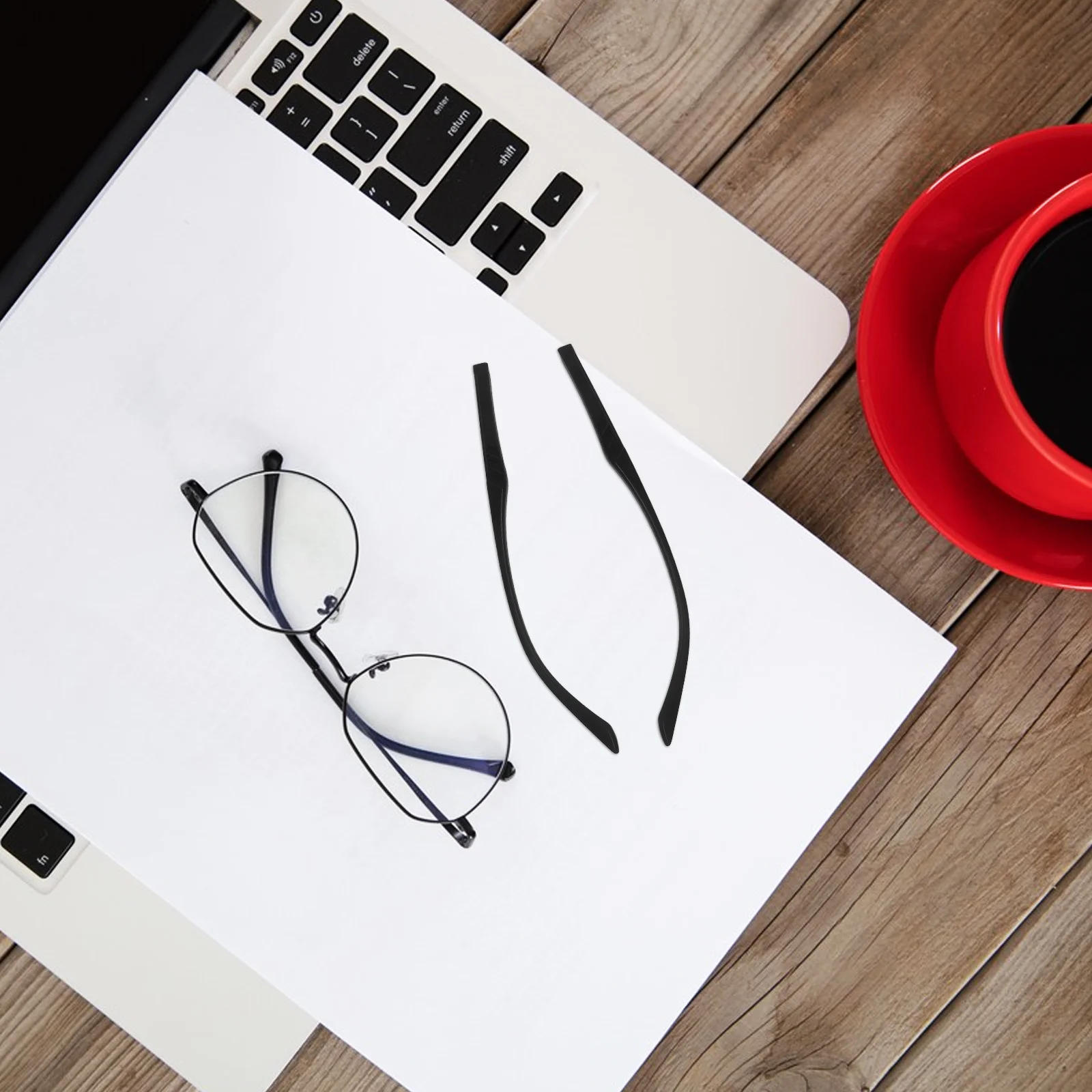 1 Paar Ersatz-Brillenbeine, Tr-Material, leicht, 5 mm Breite, einfache Installation, universelle Passform für Brillen, Sonnenbrillen, Tempelspitzen