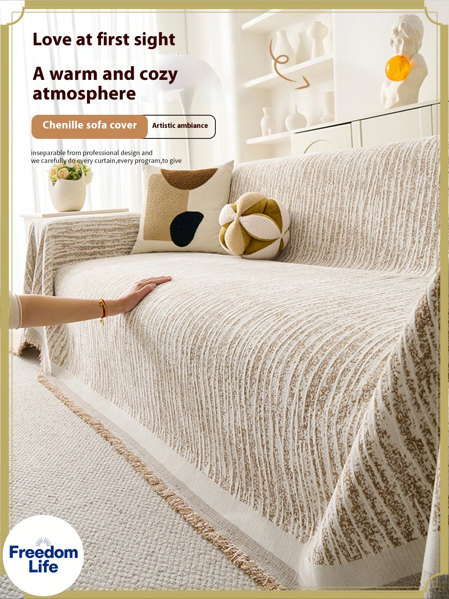 Home Living Room Sofas Furniture Cover Sofa Blanket Full Cover Prevent Cat Scratch Blanket Double-sided Use Thicken Sofa Towel
