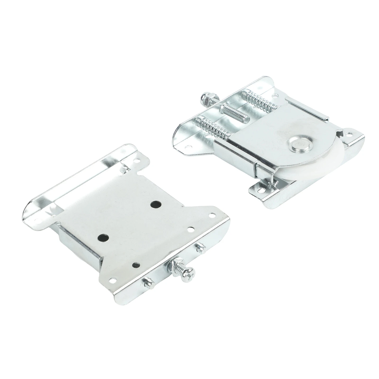 Quiet Operation Wheels Sliding Door Pulleys Reliable Daily Use Upgraded Cabinet Hardware Adjustable Sliding Door Rollers