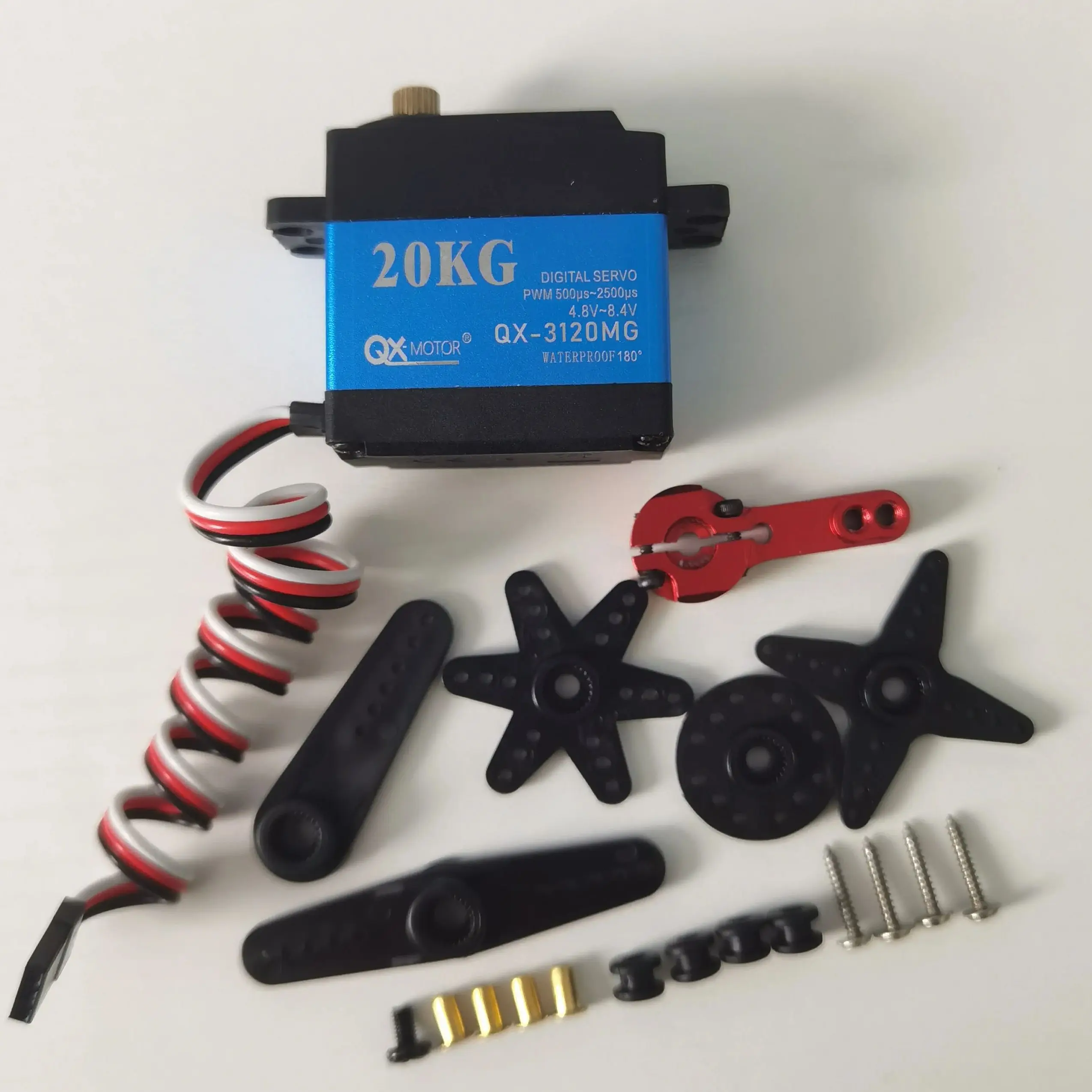 QX-3120MG QX-3125MG QX-3130MG QX-3135MG Servo impermeabile