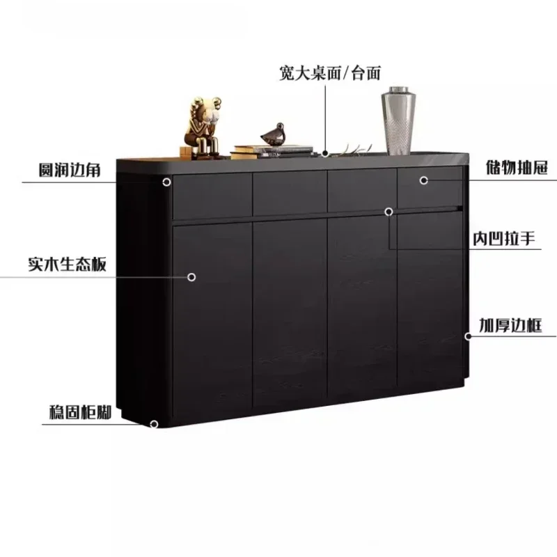 

Storage Shoe Shoes Racks Entrance Furniture Home Multifunctional Baking Polishes Wooden Shoe Cabinet Shoe Rack Organizer Corner