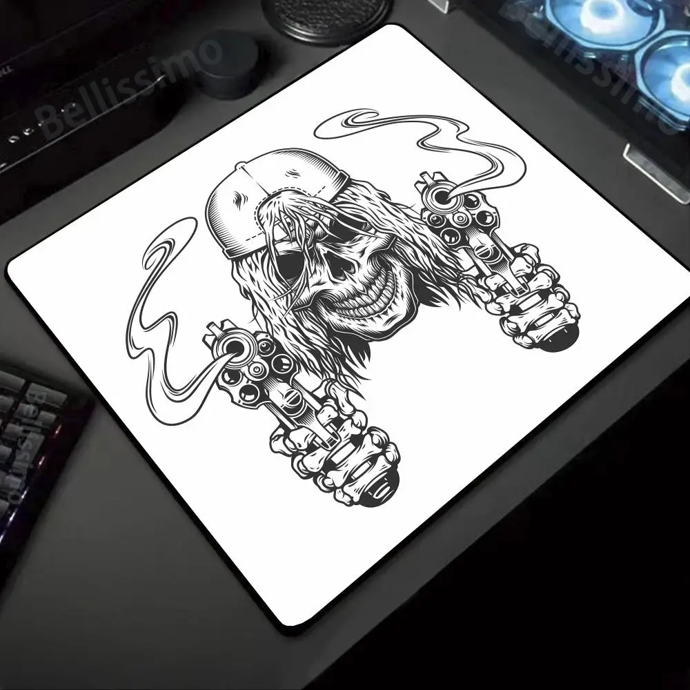 450x400 Gaming Keyboard Pc Gamer SKELETON ASTRONAUT Mousepad Small Mouse Pad Desktops Desk Accessories Office Computer Mat Mats