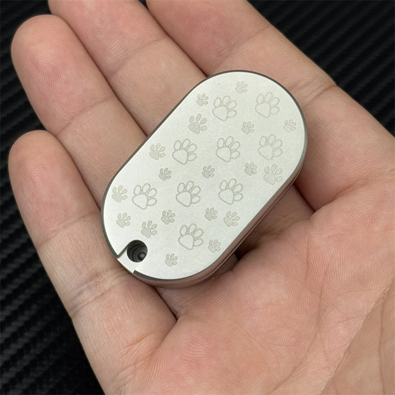 7JI Fidget,Metal Fidget Toy,Jouet Anti-Stress, Push Slider Card, Réduction du Stress,Inspiration,Design élégant, Curseur Métallique,Adapté au TDAH et à L'anxiété