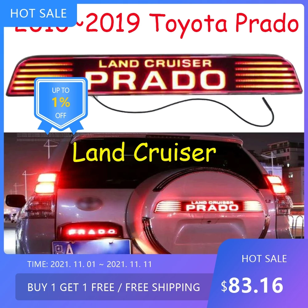 

1pcs 2010~2019y tail light Cruiser Prado taillight LC150 2700 auto accessories LED Taillamp prado rear light fog light