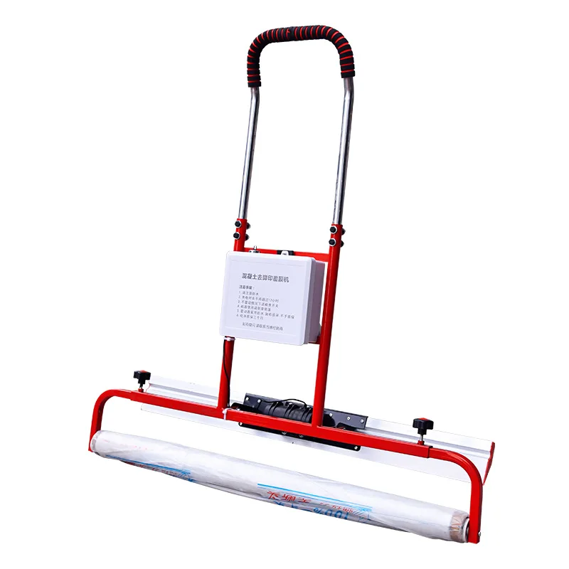 Concrete laminating machine Small electric concrete to footprint film laying machine Automatic cement vibrating and covering