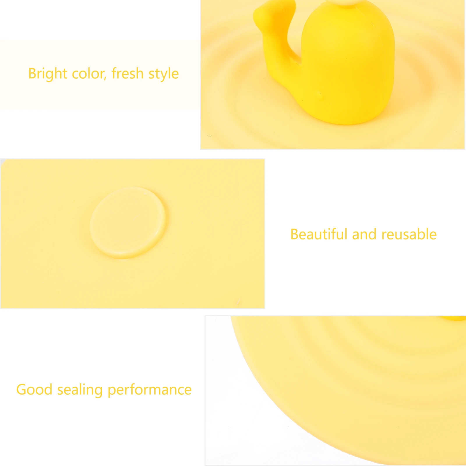 

2Pcs Cute Whale Shaped Cup Lid Detachable Easy Clean Silicone Bottle Cover Heat Resistant Universal Mugs Glasses