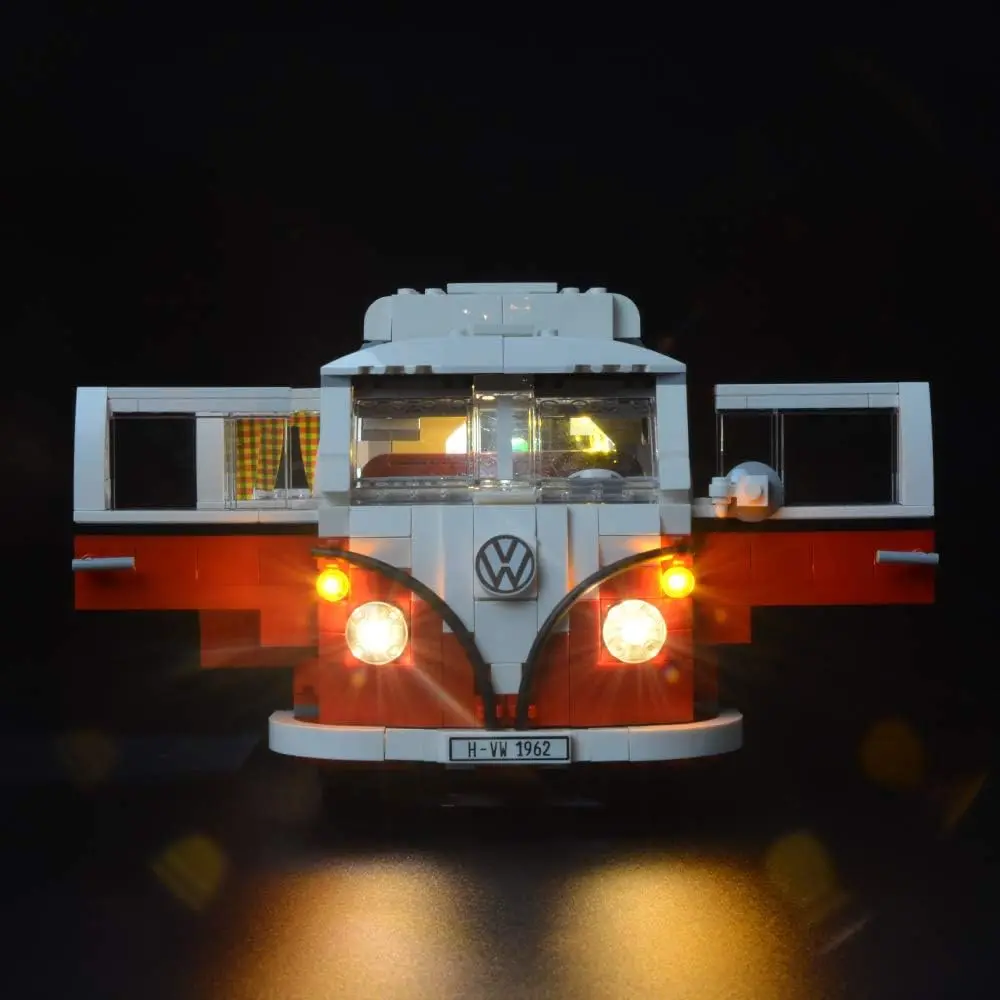 MAXCXT LED Light for Lego-10220 T1 Camper Van DIY Decorative Lamp with Battery Box (Not Include Lego Building Blocks Set)