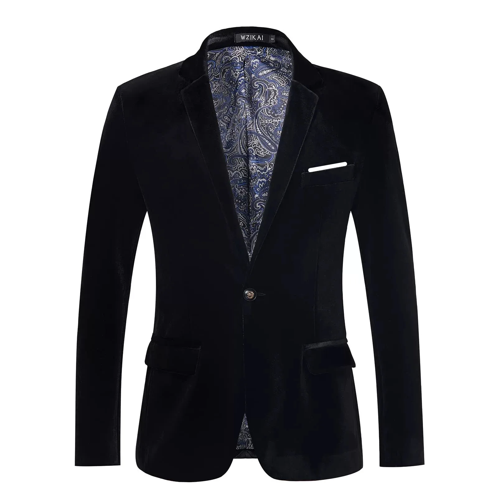 Man Trouwpak Fluwelen Blazers Jas 2025, Vintage Elegante Feestdiner Zakelijke Blazers Masculinos Slanke Mannen Jurk Formele Jas