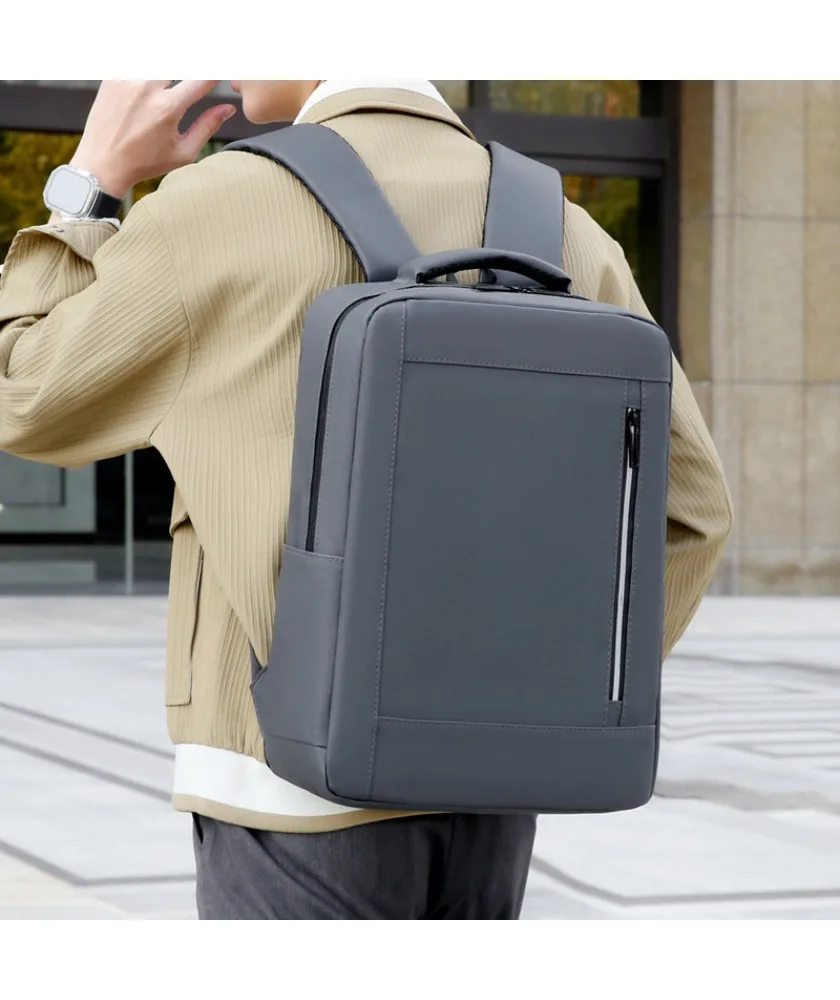 

Men's Business Commuter Backpack Water-proof Laptop Bag Fashion Travel Large Capacity Backpack