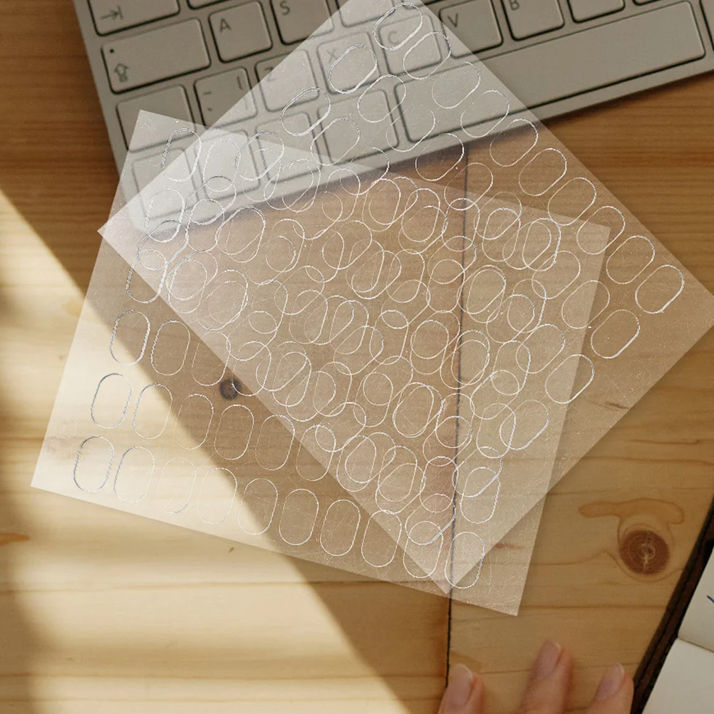 240 個両面テープフッククリア粘着ドット風船パーティーの装飾用取り外し可能なクラフト粘着ツール取り付けテープ