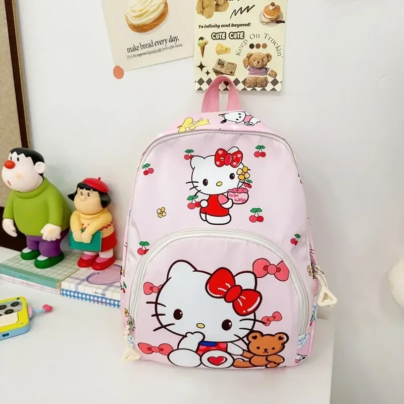 

Sanrio hello kitty new children's school bag cartoon backpack kindergarten shoulder bag boys and girls cute cartoon handbag