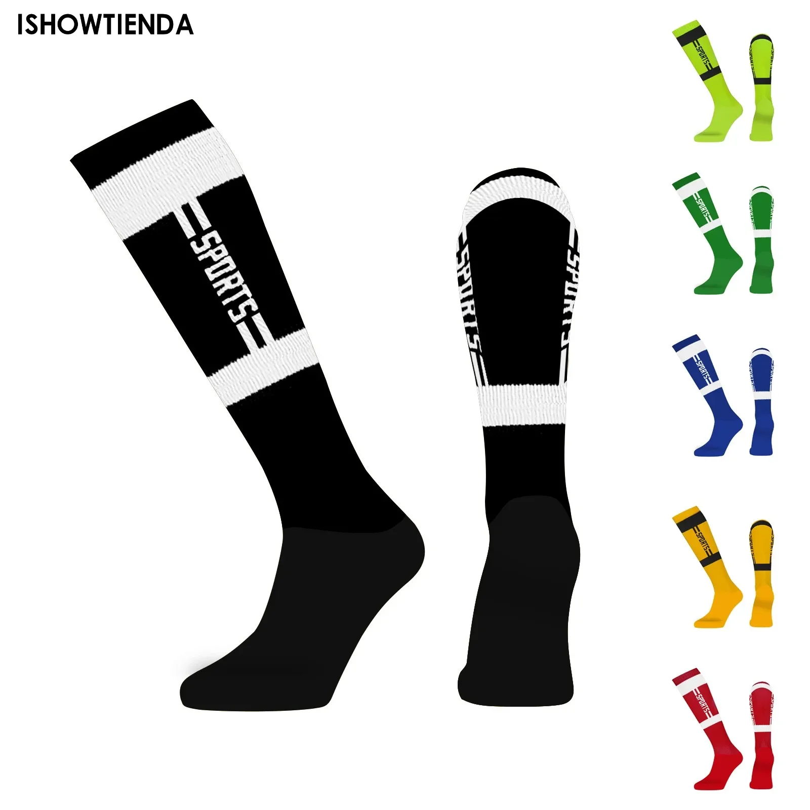 

2024 New Knee High Socks Team Season Soccer Socks For Adults Kids Towel Bottom Knee High Football Training Match Sport