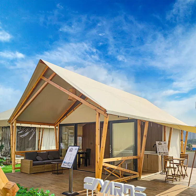 الجملة في الهواء الطلق ريدج خيمة فندق خفيفة فاخرة مخصصة للماء خيمة