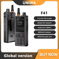 UNIWA F41 4G Rugged Phone POC Walkie Talkie Zello 2.4\