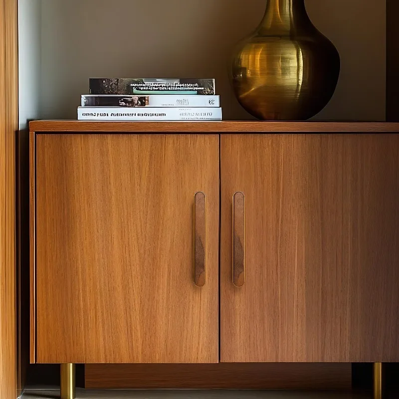 Küchenschrank, Schminktisch, Holzmöbelgriffe, Walnuss-Schranktür-T-Griff, Holzknöpfe, Schubladengriffe für Kleiderschrank und Schrank – Detail 5