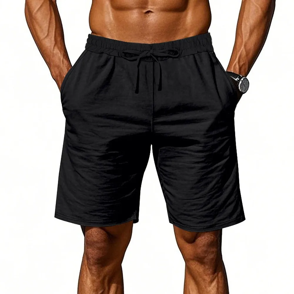 

Модные летние мужские шорты, легкие пляжные повседневные свободные шорты 5-дюймового цвета