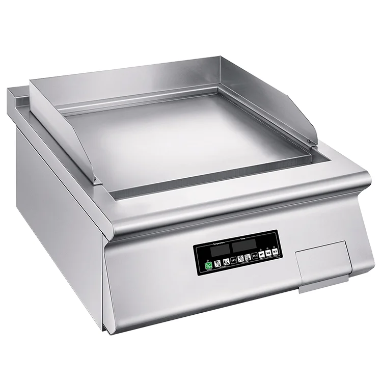 380V Hotel restaurant kitchen equipment intelligent control  grill and griddle  plate