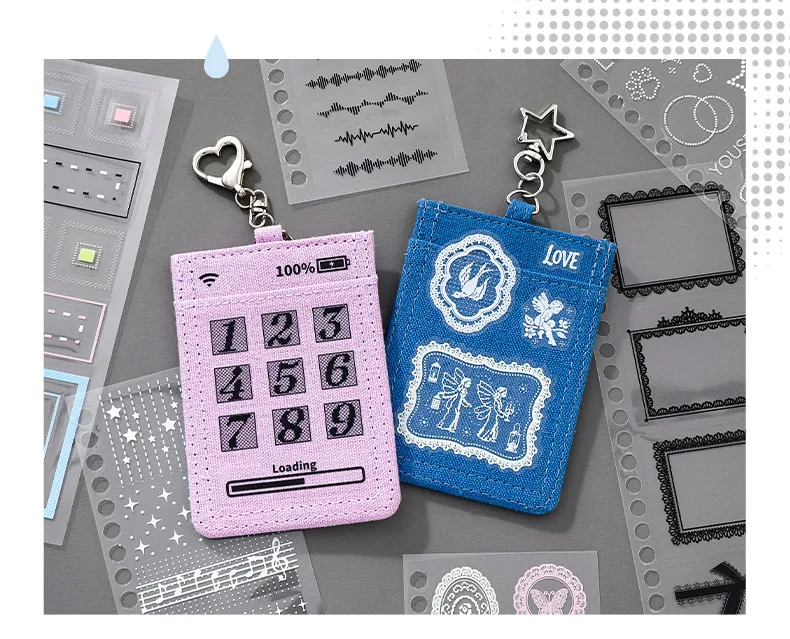 Journal GO 30-seitiges Spitzen-Polkadot-PET-Aufkleberbuch Ästhetisches Scrapbook DIY Niedliche Aufkleber für Karten, Tagebücher, Bastelarbeiten und Dekoration – Detail 4