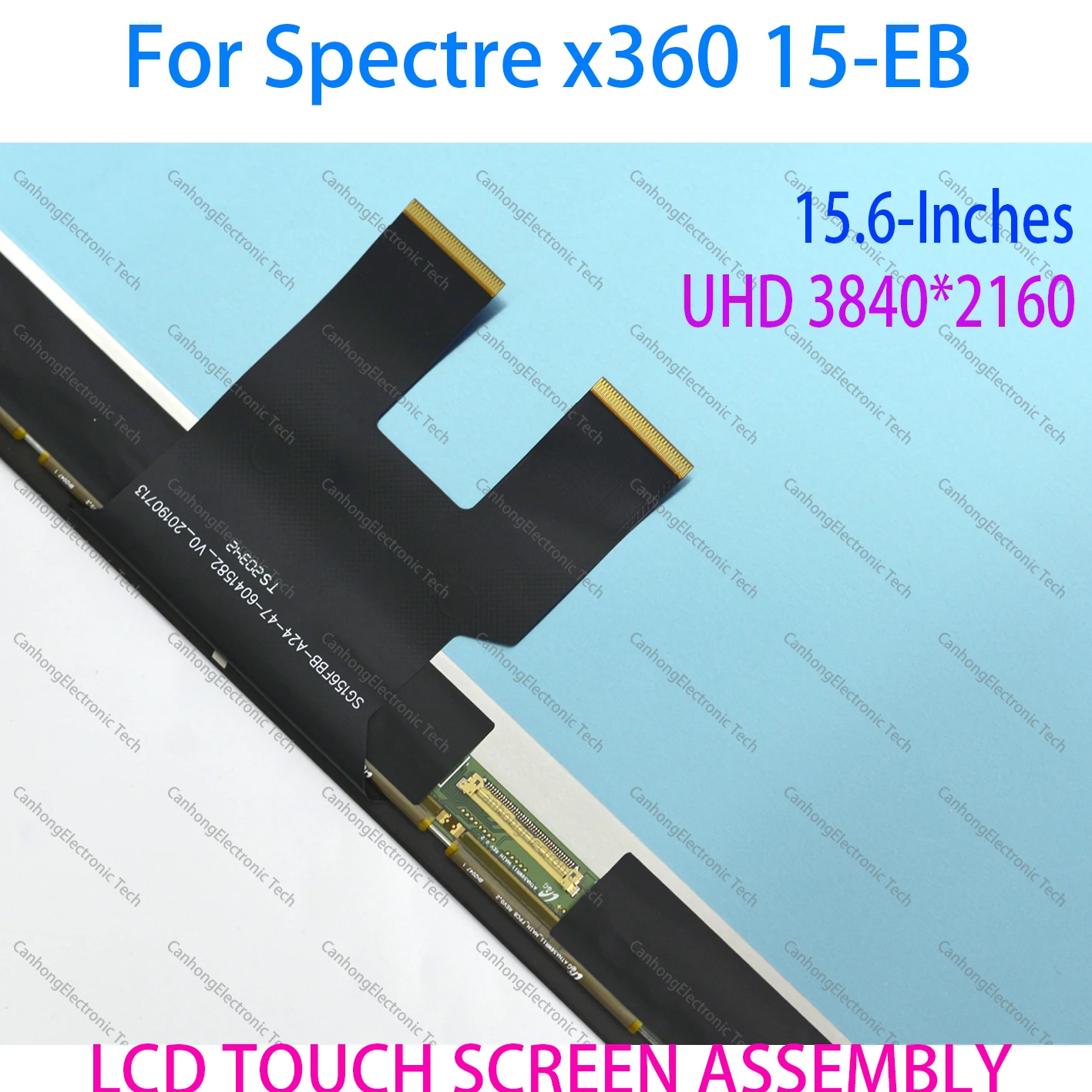 Imagem -04 - Lcd Touch Screen Montagem Completa 156 Polegadas hp Spectre X360 15-ea 15t-eb100 L97635001 L97639-001 Montagem Completa