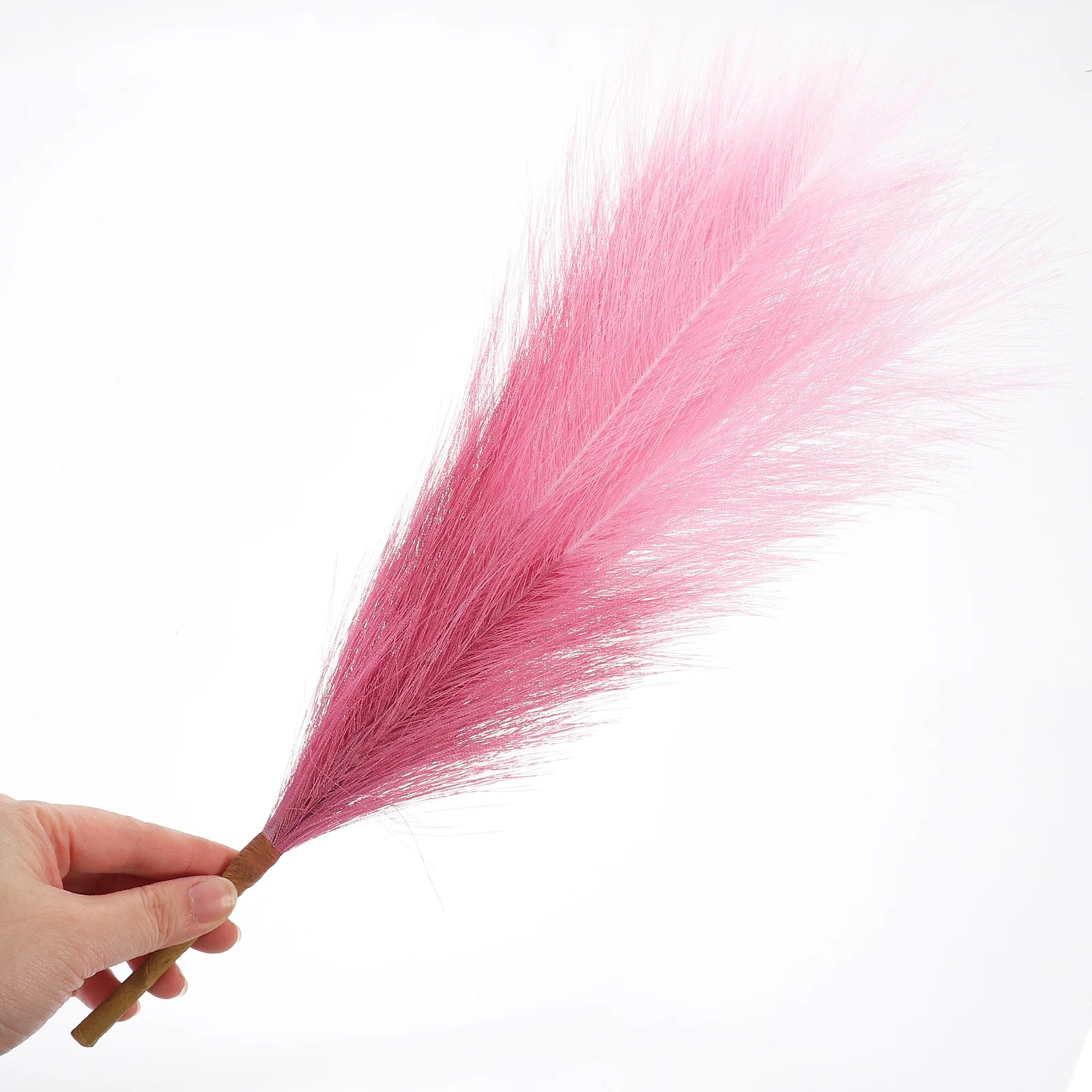 

6Pcs Faux Pampas Grass Artificial Reed Bouquet for Home Vase Decor Cafe Bookstore Floral Projects Faux Pampas Grass