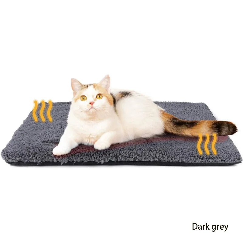 

Self-Heating Pet Pads Blanket Puppy Pad Warm Cushion Mat for Cats Dogs Washable Pets with Thermal Body Heat Reflecting Core Pad