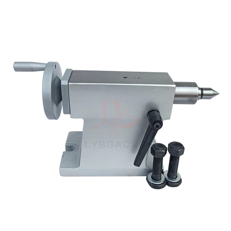 CNC Rotary Axis Tailstock Activity Tailstock 110/ 125/135/145/160/185/210 mm for CNC Router Engraver Milling Machine